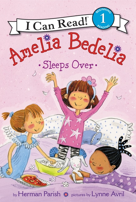 Front cover_Amelia Bedelia Sleeps Over