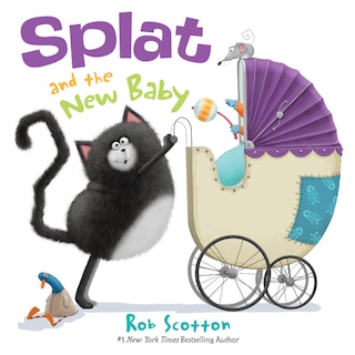 Front cover_Splat The Cat: Splat And The New Baby