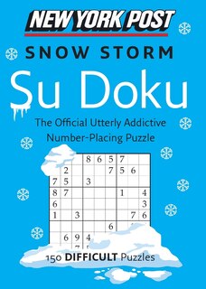 Front cover_New York Post Snow Storm Su Doku (difficult)