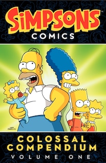 Front cover_Simpsons Comics Colossal Compendium Volume 1