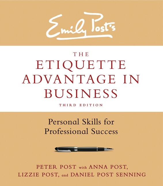 Front cover_The Etiquette Advantage in Business, Third Edition