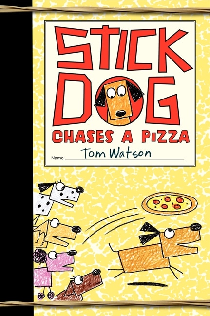 Stick Dog Chases A Pizza