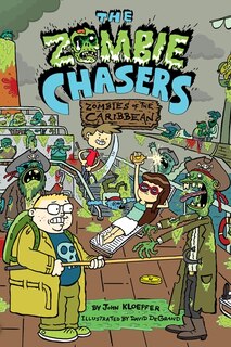 Front cover_The Zombie Chasers #6: Zombies of the Caribbean
