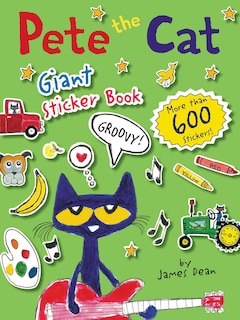PETE THE CAT GIANT STICKER BK