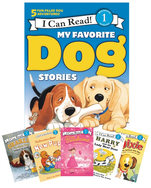 Front cover_My Favorite Dog Stories: Learning to Read Box Set