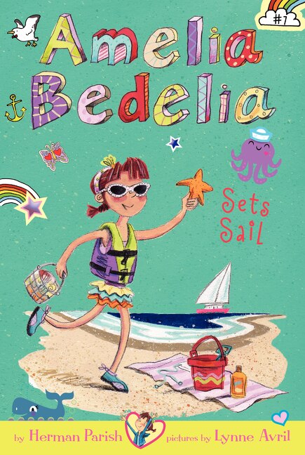 Front cover_Amelia Bedelia Chapter Book #7: Amelia Bedelia Sets Sail