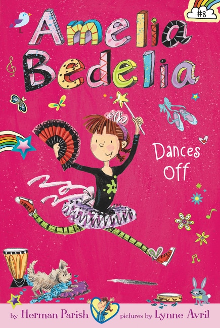 Front cover_Amelia Bedelia Chapter Book #8: Amelia Bedelia Dances Off