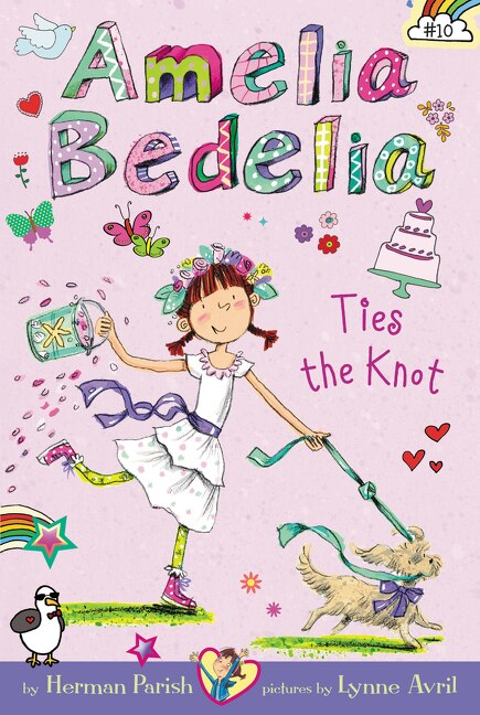 Front cover_Amelia Bedelia Chapter Book #10: Amelia Bedelia Ties the Knot