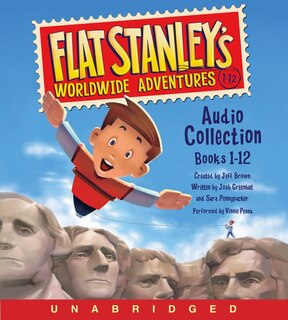 Front cover_Flat Stanley's Worldwide Adventures Audio Collection: Books 1-12