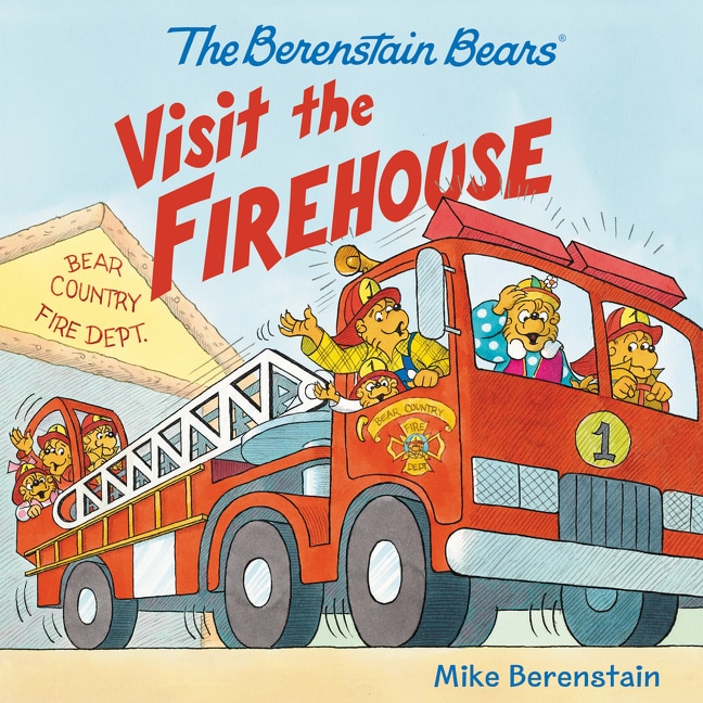 Front cover_The Berenstain Bears Visit the Firehouse