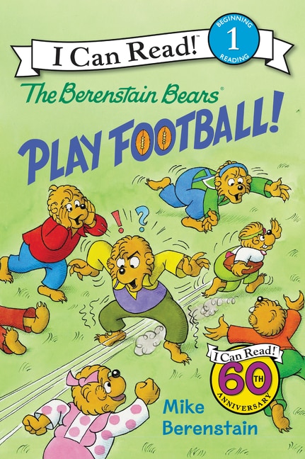 Front cover_The Berenstain Bears Play Football!