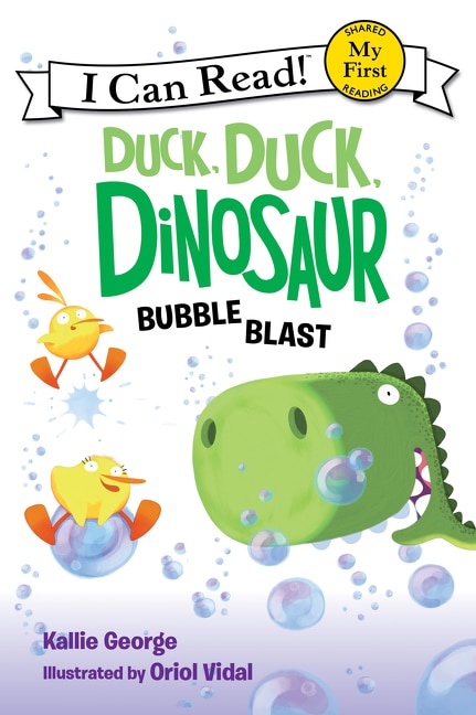 Front cover_Duck, Duck, Dinosaur: Bubble Blast