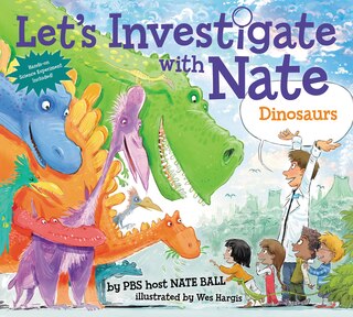 Couverture_Let's Investigate With Nate #3: Dinosaurs