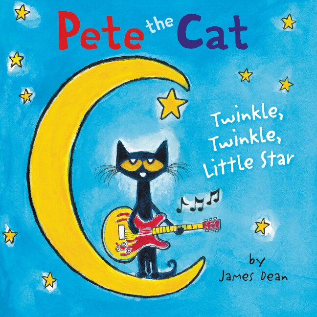 Front cover_Pete the Cat: Twinkle, Twinkle, Little Star Board Book