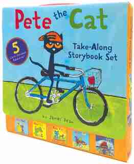 Pete The Cat Take-along Storybook Set: 5-book 8x8 Set by James Dean