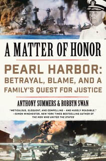 Front cover_A Matter of Honor