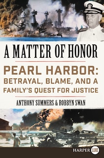 Front cover_A Matter of Honor