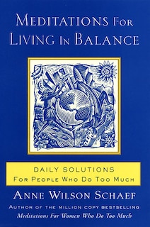 Front cover_Meditations For Living In Balance
