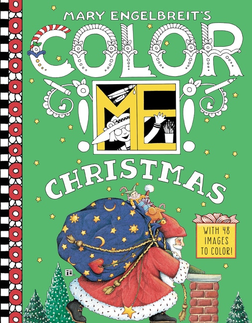 Couverture_Mary Engelbreit's Color ME Christmas Coloring Book