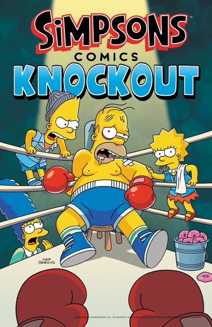 Couverture_Simpsons Comics Knockout