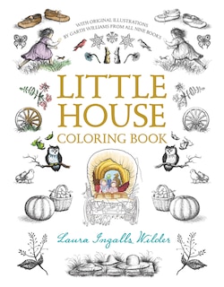 Front cover_Little House Coloring Book