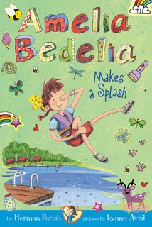 Couverture_Amelia Bedelia Chapter Book #11: Amelia Bedelia Makes A Splash