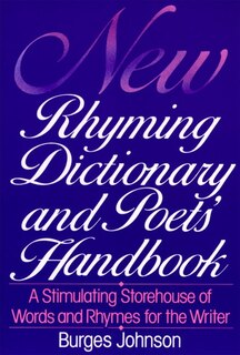 Front cover_New Rhyming Dictionary And Poets' Handbook