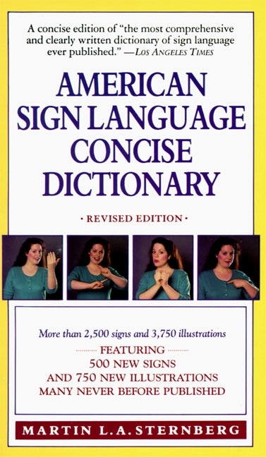 Front cover_American Sign Language Concise Dictionary