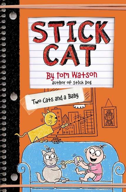 Stick Cat: Two Cats And A Baby