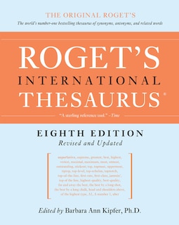 Couverture_Roget's International Thesaurus, 8th Edition