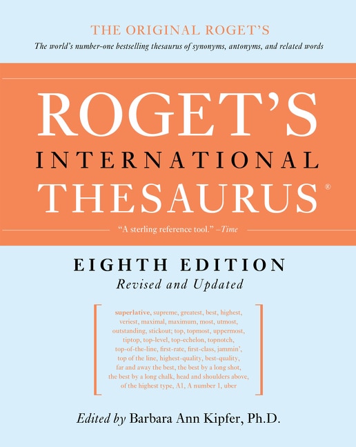 Couverture_Roget's International Thesaurus, 8th Edition