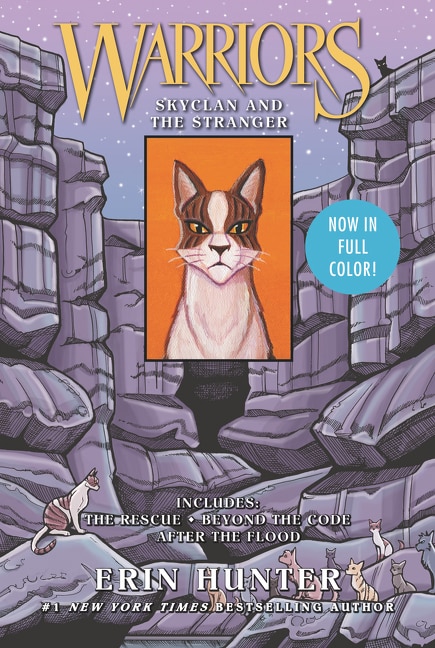 Front cover_Warriors: SkyClan and the Stranger: 3 Full-Color Warriors  Books in 1