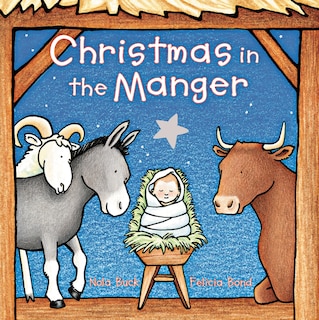 Front cover_Christmas in the Manger Padded Board Book