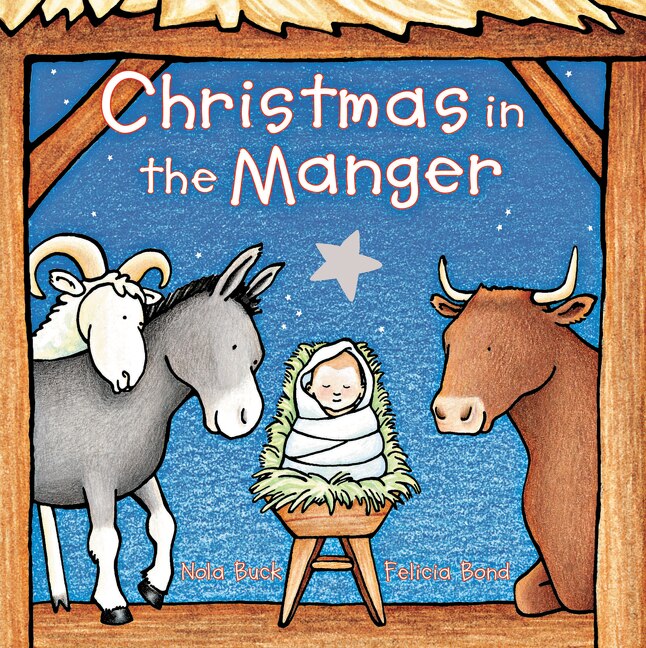 Front cover_Christmas in the Manger Padded Board Book