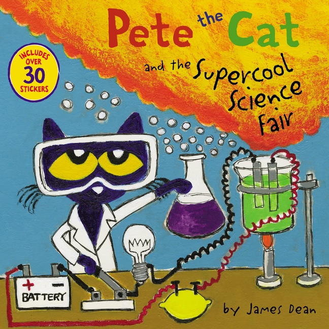 Front cover_Pete the Cat and the Supercool Science Fair