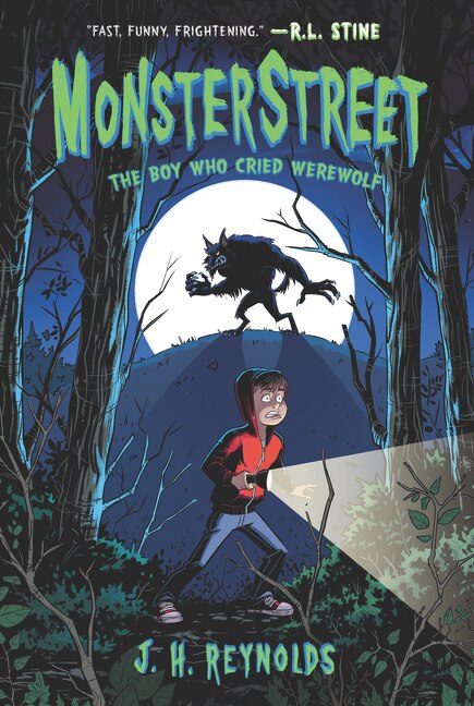 Front cover_Monsterstreet #1: The Boy Who Cried Werewolf