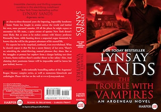 Front cover_The Trouble With Vampires