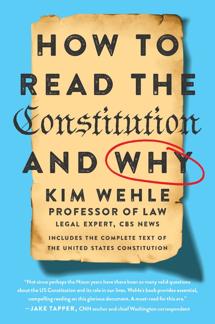 Front cover_How To Read The Constitution--and Why