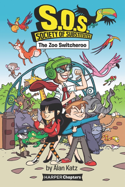Couverture_S.o.s.: Society Of Substitutes #2: The Zoo Switcheroo