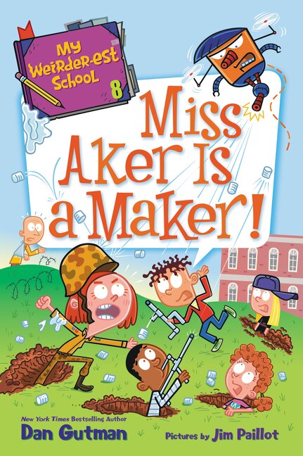 Couverture_My Weirder-est School #8: Miss Aker Is A Maker!