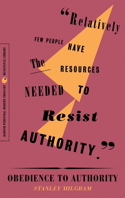 Front cover_Obedience To Authority
