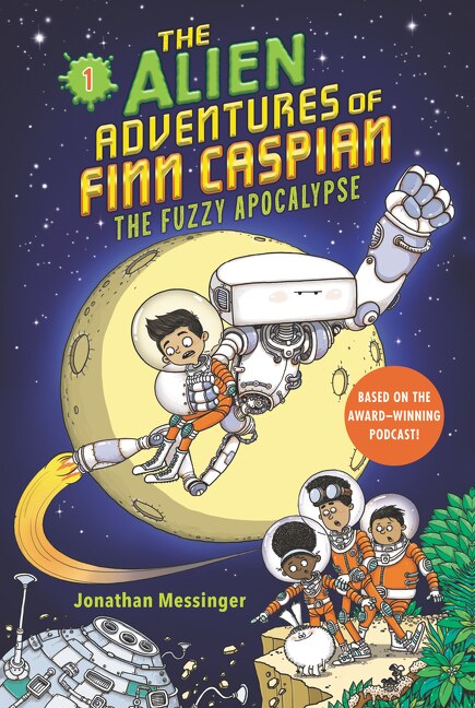 Couverture_The Alien Adventures of Finn Caspian #1: The Fuzzy Apocalypse