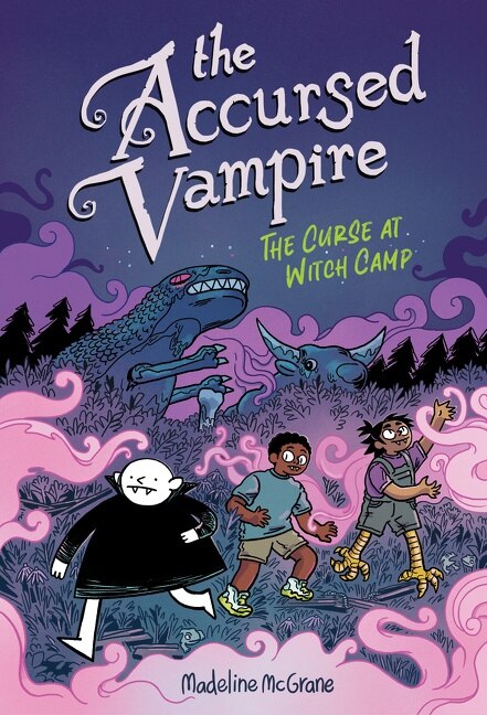 Front cover_The Accursed Vampire #2: The Curse at Witch Camp