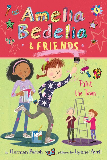 Couverture_Amelia Bedelia & Friends #4: Amelia Bedelia & Friends Paint the Town