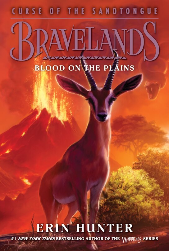 Couverture_Bravelands: Curse of the Sandtongue #3: Blood on the Plains