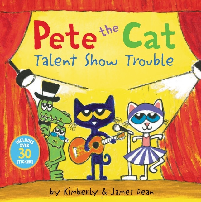 Front cover_Pete the Cat: Talent Show Trouble