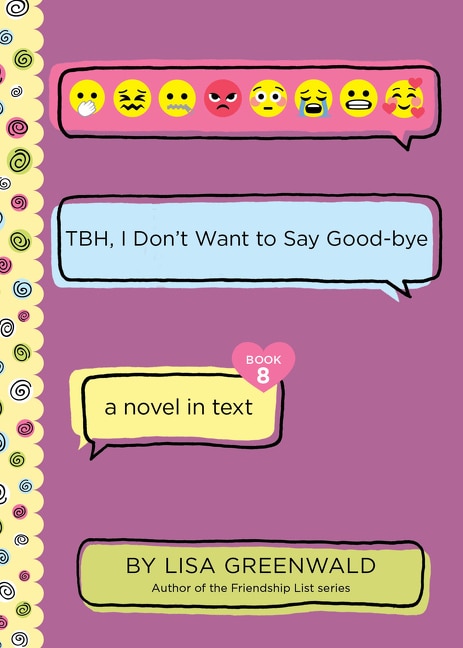 Front cover_TBH #8: TBH, I Don’t Want to Say Good-bye