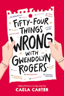 Front cover_Fifty-four Things Wrong With Gwendolyn Rogers