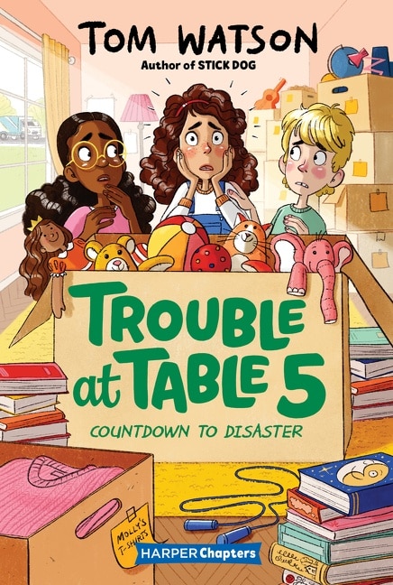 Couverture_Trouble At Table 5 #6: Countdown To Disaster