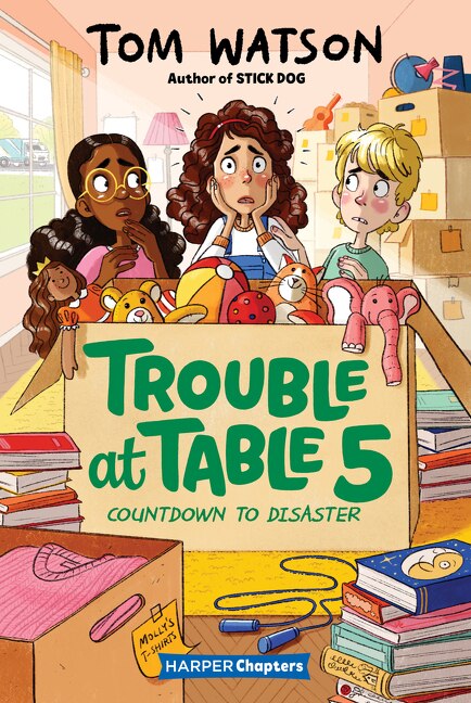 Couverture_Trouble At Table 5 #6: Countdown To Disaster